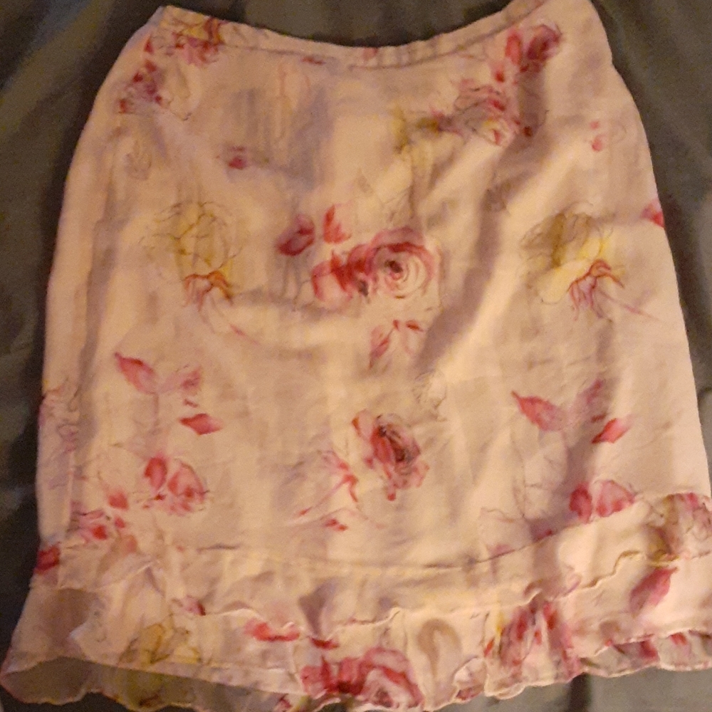 Floral skirt